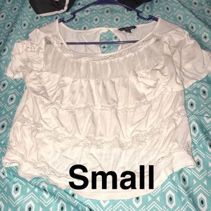 White American eagle shirt